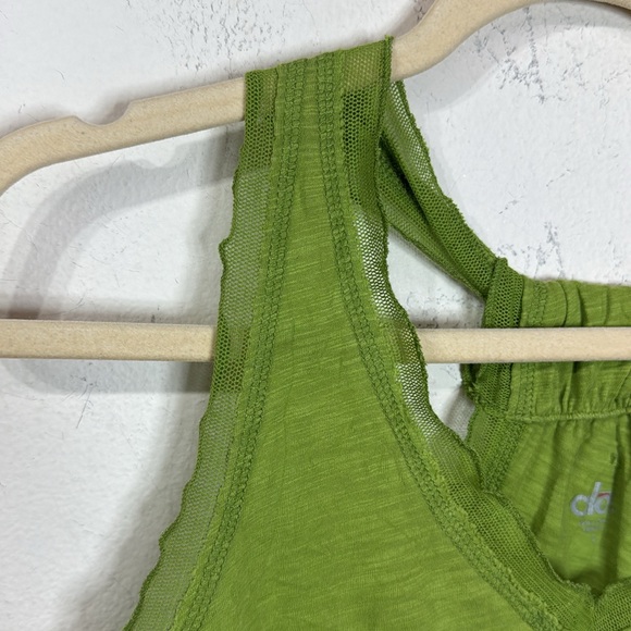 (A1) Alo Yoga Tank Top with Mesh at Swimmer Ends, Size L - Picture 2 of 9